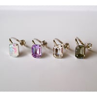 cubic mini ring(シルバーベース)