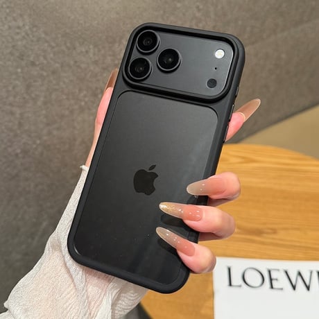 高透明クリア iPhone18Pro/18ProMaxケース 着脱簡単 ソフトフレーム×ハードバック iPhone17/17proケース 黄ばみにくい [M6771]