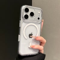 高透明 MagSafe対応 iPhone18Pro/18ProMaxケース カメラコントロール保護カバー iPhone17/16シリーズ対応 黄ばみにくい [M6814]
