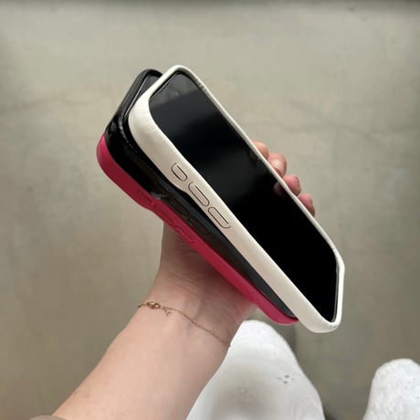 ダイヤデコレザー iPhone18Pro/17ケース 光沢感 iPhone16Promax/15proケース 甘めコーデ おしゃれ[M6672]