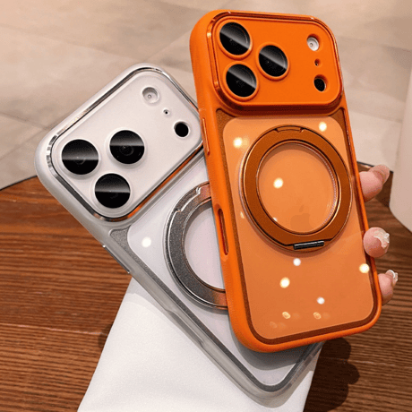 iPhone18Pro/18ProMaxケース 高品質多機能 MagSafeリングスタンド iPhone17pro/16promax/15/14カバー 滑り止め加工 黄ばまない[M6699]