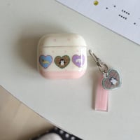 ペンギン Airpods Pro3ケース 韓国風 Airpods4/3カバー pro2/pro1 リング/キーホルダー 可愛い[M6611]