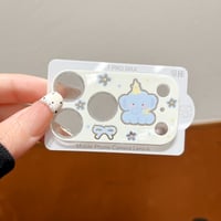 可愛い動物柄 カメラカバー  iPhone18Pro/18promax iPhone17pro/17ProMax ガラスレンズフィルム  傷から保護  [M6622]