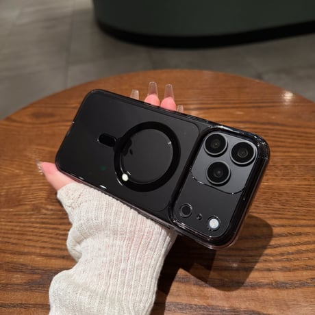 高透明クリア iPhone18ProMax/18Proケース MagSafe対応 カメラコントロール保護カバー iPhone17/16/15シリーズ 薄型軽量 [M6751]