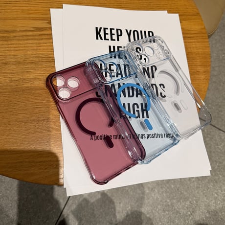四隅エアクッション構造 耐衝撃iPhone18Pro/18ProMaxケース MagSafe対応 クリア iPhone17/16proケース 薄型 軽量 着脱簡単[M6777]