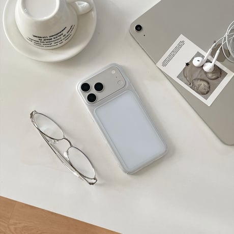 カラフルフレーム iPhone18pro/18proMaxケース マットクリア  iPhone17Pro/16/15シリーズ くすみカラー 着脱簡単[M6874]