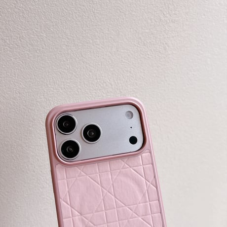 MagSafe対応 iPhone18Pro/17ケース キルティング iPhone16Pro/15ケース レザー調 高品質高級感 [M6728]