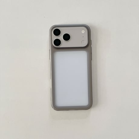 カラフルフレーム iPhone18pro/18proMaxケース マットクリア  iPhone17Pro/16/15シリーズ くすみカラー 着脱簡単[M6874]