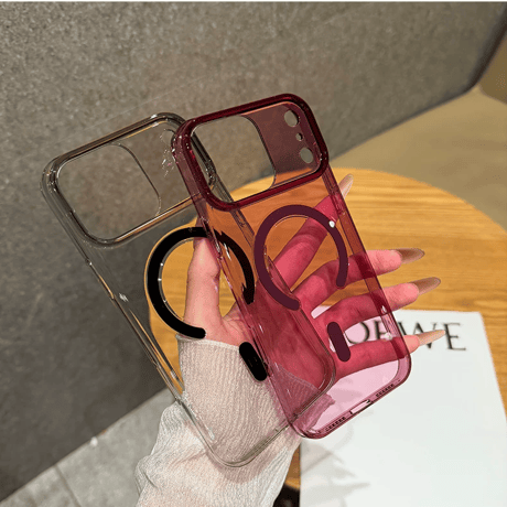 高透明クリア iPhone18ProMax/18Proケース MagSafe対応 カメラコントロール保護カバー iPhone17/16/15シリーズ 薄型軽量 [M6751]