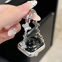 エレガント AppleWatchバンド ダイヤデコ アップルウォッチバンド Series11/10/9 8 7 6 5 4  3 2 SE3 SE2 Ultra3 高級感[M6695]
