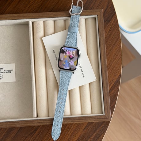 メタル熊ちゃん留め具  AppleWatchバンド レザー製 AppleWatchベルト Series 11/10/9/8 SE3/2  Ultra3/2/1 高級感高品質[M6637]