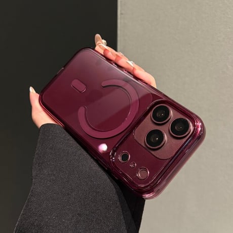 高透明 MagSafe対応 iPhone18Pro/18ProMaxケース カメラコントロール保護カバー iPhone17/16シリーズ対応 黄ばみにくい [M6814]