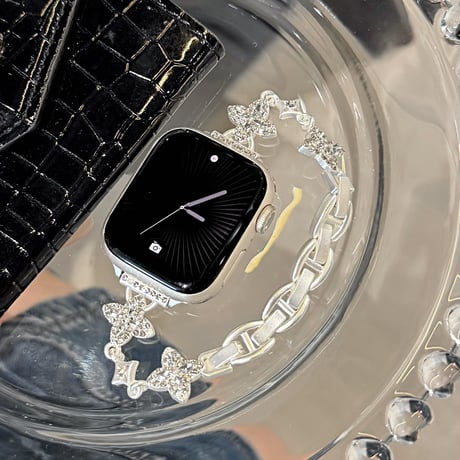 エレガント AppleWatchバンド ダイヤデコ アップルウォッチバンド Series11/10/9 8 7 6 5 4  3 2 SE3 SE2 Ultra3 高級感[M6695]