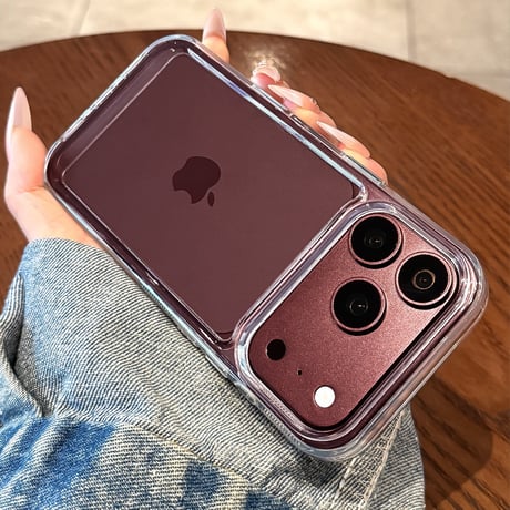 黄ばみにくい高透明 iPhone18Pro/18ProMaxケース ソフトフレーム×ハードバック iPhone17/16proケース 薄型 軽量 着脱簡単[M6801]