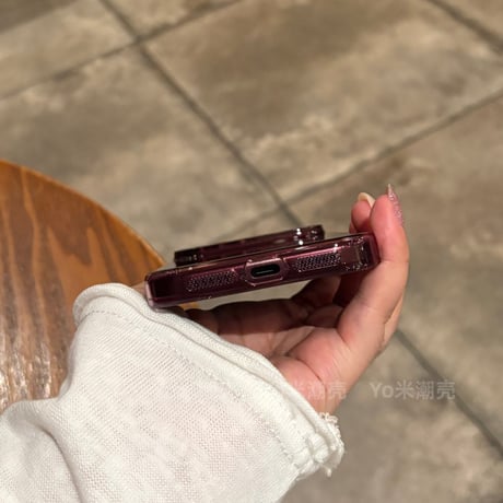 MagSafe対応 高透明 iPhone18Pro/18ProMaxケース カラーフレーム iPhone17/16proケース 薄型 軽量 精密設計[M6788]