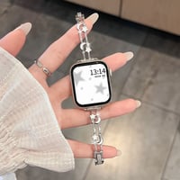 星と月 AppleWatchバンド 高級感たっぷり AppleWatchベルト Series 11/10/9/8 SE3/2  Ultra3/2/1 高品質 頑丈 人気品[M6649]