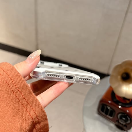 ハート柄 MagSafe対応iPhone17Pro/17ケース 艶感 iPhone16Pro/15ProMaxケース 可愛い 甘めコーデ [M6583]