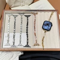 竹デザイン Apple watchバンド おしゃれ 細いアップルウォッチベルト Ultra3 series11 10 98 7 6 SE3 SE2  高級感 耐久性ある[M6619]