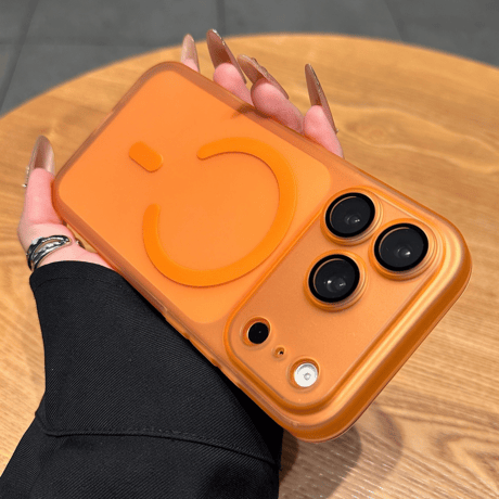MagSafe対応 マット iPhone18Pro/18ProMaxケース カメラ保護 半透明 iPhone17Pro/16ケース 着脱簡単[M6734]