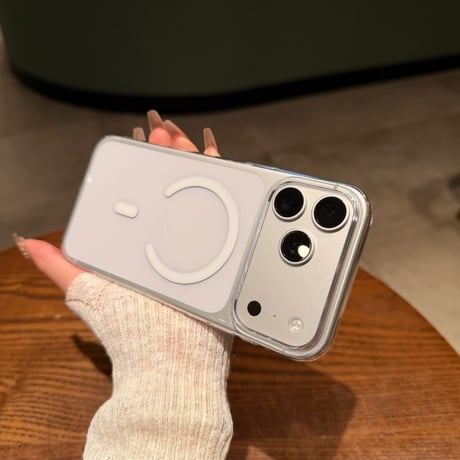 クリア iPhone17/17proケース MagSafe対応 黄ばまない 薄型 iPhone16promax/15/14対応 高透明感 [M3509]