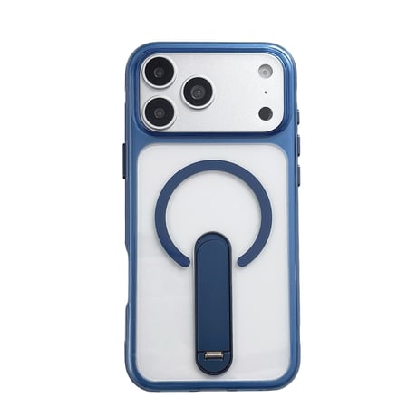 便利スタンド付 iPhone17Pro/16ProMaxケース MagSafe対応 iPhone15Pro/14ケース 耐衝撃加工 黄ばまない [M6585]