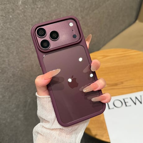 高透明クリア iPhone18Pro/18ProMaxケース 着脱簡単 ソフトフレーム×ハードバック iPhone17/17proケース 黄ばみにくい [M6771]