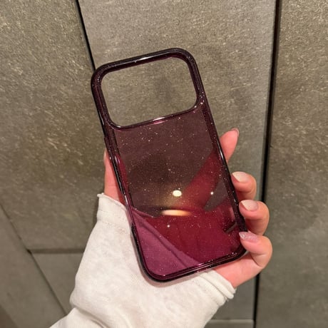 キラキラ iPhone18Pro/17Proケース 透明 iPhone16/15promaxカバー おしゃれ 軽量 着脱簡単[M4923]