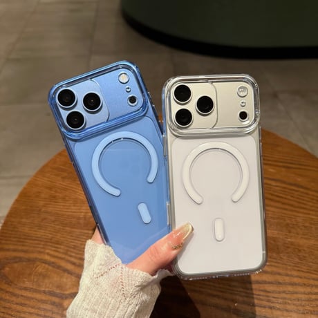 高透明クリア iPhone18ProMax/18Proケース MagSafe対応 カメラコントロール保護カバー iPhone17/16/15シリーズ 薄型軽量 [M6751]