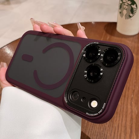 iPhone18pro/18proMaxケース カメラコントロール・Magsafe対応 iPhone17Pro/16/15シリーズ カメラ保護 耐衝撃 指紋防止 高品質[M2294]
