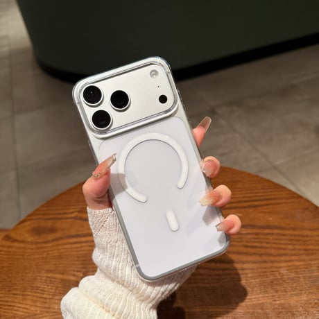 クリア iPhone17/17proケース MagSafe対応 黄ばまない 薄型 iPhone16promax/15/14対応 高透明感 [M3509]