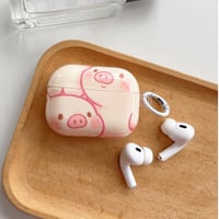 ブタちゃん Airpods Pro3ケース 可愛すぎる Airpods 4/3カバー  AirpodsPro2/1  プレゼントにおすすめ [M6660]