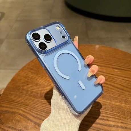 高透明クリア iPhone18ProMax/18Proケース MagSafe対応 カメラコントロール保護カバー iPhone17/16/15シリーズ 薄型軽量 [M6751]