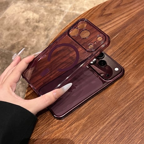 四隅エアクッション構造 耐衝撃iPhone18Pro/18ProMaxケース MagSafe対応 クリア iPhone17/16proケース 薄型 軽量 着脱簡単[M6777]