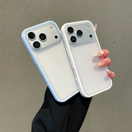 夏におすすめ iPhone17Pro/17ケース 指紋防止 iPhone16Pro/15ProMax/14カバー  軽量薄型 [M6629]