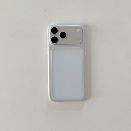 カラフルフレーム iPhone18pro/18proMaxケース マットクリア  iPhone17Pro/16/15シリーズ くすみカラー 着脱簡単[M6874]