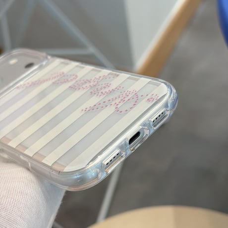 ダイヤAngel iPhone17Pro/17ケース 縞模様 iPhone16Pro/15Pro/14ケース シンプル シック 丈夫[M6575]