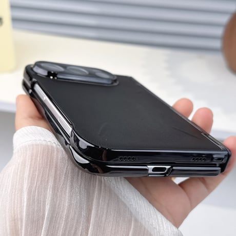 iPhone Duoケース 全面保護 カメラレンズ保護カバー付 MagSafe対応 高級レザー  ヒンジ保護  メッキフレーム  高級感たっぷり [M6889]