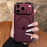 四隅エアクッション構造 耐衝撃iPhone18Pro/18ProMaxケース MagSafe対応 クリア iPhone17/16proケース 薄型 軽量 着脱簡単[M6777]