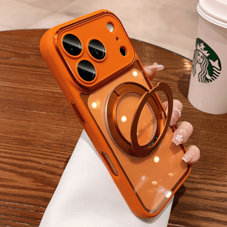 iPhone18Pro/18ProMaxケース 高品質多機能 MagSafeリングスタンド iPhone17pro/16promax/15/14カバー 滑り止め加工 黄ばまない[M6699]