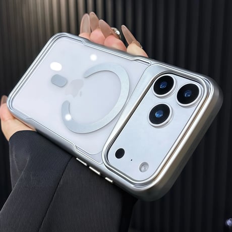 グリップ性 iPhone18Pro/18promaxケース かっこいい MagSafe対応 iPhone17Pro/16Proカバー 耐衝撃 落下防止 高級感  [M3964]