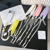 ショルダーストラップ  丈夫 かわいい 使いやすい 長さが調整可能 全機種対応 女子力アップ ギフトにおすすめ [M6623]