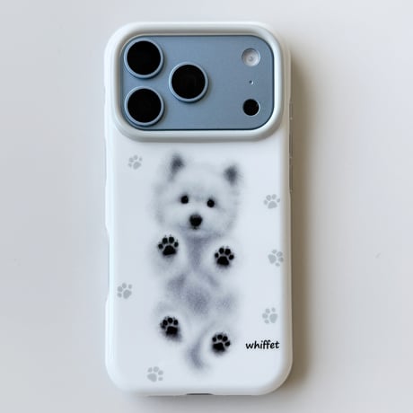 ねこ/わんこ 肉球デザイン iPhone18Pro/18ProMaxケース アニマル柄 iPhone17/16ProMax/15カバー ペアお揃い ギフトにおすすめ [M6881]