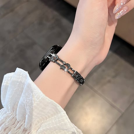 星と月 AppleWatchバンド 高級感たっぷり AppleWatchベルト Series 11/10/9/8 SE3/2  Ultra3/2/1 高品質 頑丈 人気品[M6649]