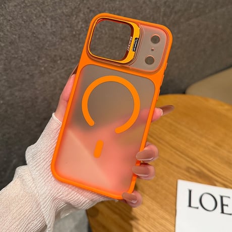 カメラスタンド iPhone18Pro/17ProMaxケース MagSafe対応 指紋防止 iPhone16Pro/15/14ケース 多機能[M6668]