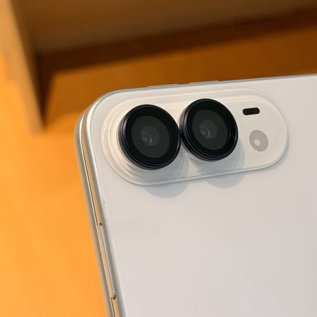 iPhone duo 専用 カメラレンズ保護フィルム ガラスフィルム   傷防止 衝撃吸収 着脱簡単 [M6852]