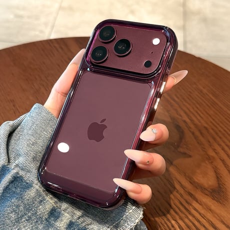 黄ばみにくい高透明 iPhone18Pro/18ProMaxケース ソフトフレーム×ハードバック iPhone17/16proケース 薄型 軽量 着脱簡単[M6801]