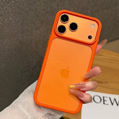 高透明クリア iPhone18Pro/18ProMaxケース 着脱簡単 ソフトフレーム×ハードバック iPhone17/17proケース 黄ばみにくい [M6771]