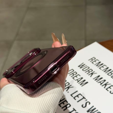 黄ばみにくい高透明 iPhone18Pro/18ProMaxケース 360°回転マグネットリングスタンド iPhone17/16proケース 薄型軽量丈夫 [M6770]