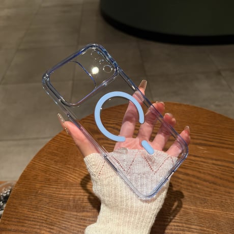 高透明クリア iPhone18ProMax/18Proケース MagSafe対応 カメラコントロール保護カバー iPhone17/16/15シリーズ 薄型軽量 [M6751]