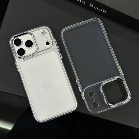 クリア iPhone18Pro/18ProMaxケース 高透明感 iPhone17/15Pro/14Promaxカバー シンプル風 軽量[M6675]